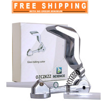 Glass Tubing Cutter with Tungsten Carbide Cutting Wheel, Cutting Diameter 2.4"