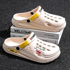 Men's Summer EVA Clogs Slip-On Sandals Soft Comfortable Beach Garden Outdoor