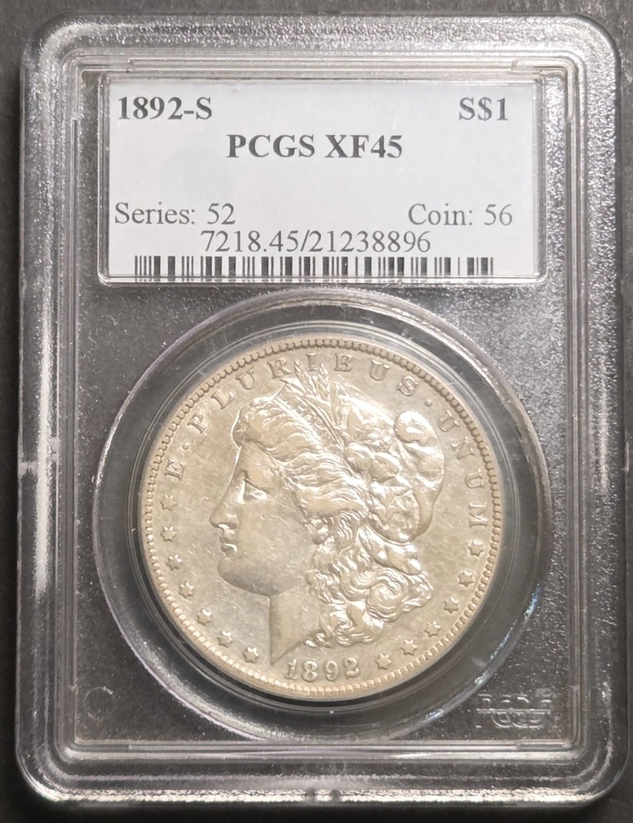 Grade XF 45 US Morgan US Dollars (1878-1921) for sale | eBay