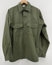 Vietnam US Air Force OG-507 Utility Shirt Vintage Military Olive Green Durable