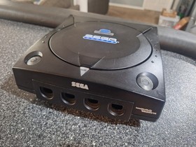 Sega Dreamcast Console Replacement Shell Top Bottom Casing Black Sega Sports VA1