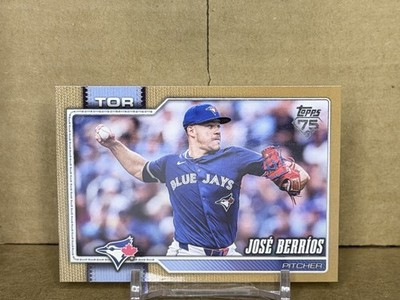 2026 Topps Series 1 José Berríos Gold Border Parallel /2026 #272 Blue Jays