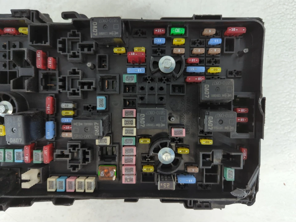 2023 Chrysler Pacifica Fusebox Fuse Box Relay Module 6356-5509 RRE87 - Image 2 of 4