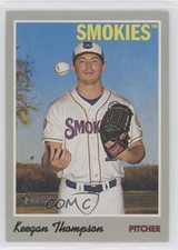 2019 Topps Heritage Minor League Edition Keegan Thompson #97 1u6