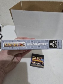 RoadBlasters (Atari Lynx) w/box RARE TESTED AND WORKING! 