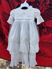2 Pc Baptism Christening Keepsake Dress Mexico Size 1 . For 1 Year Old