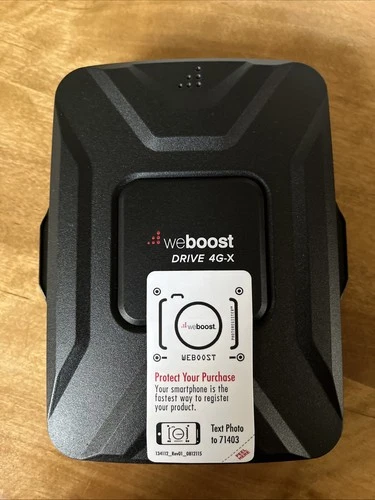 weBoost Drive 4G-X Cell Phone Signal Booster ONLY! No Power Supply Or Antennas!!