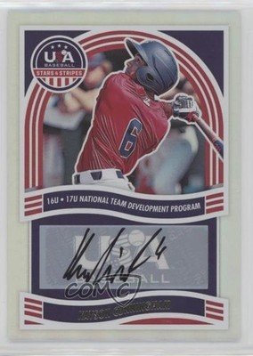2024 Panini Stars and Stripes Holo Kayson Cunningham #NTS-KC Auto 0j81