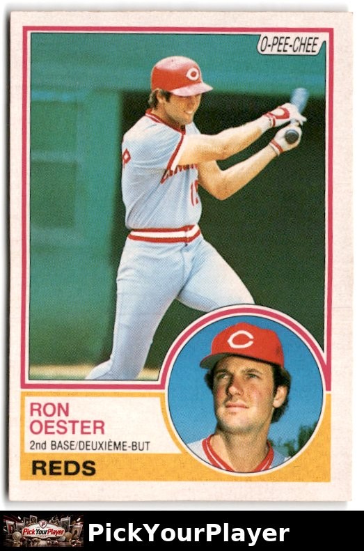 1983 O-Pee-Chee RON OESTER #269 CL3353