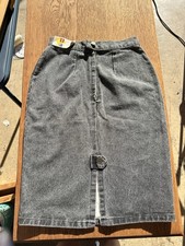 New With Tags Vintage Dark Denim Skirt