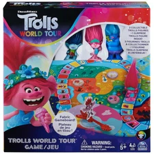 Trolls World Tour Cooperative Strategy Board Game for Families and Ages 5 and up