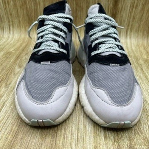 Adidas Nite Jogger Para Mujer Talla 9 Zapatos para Correr Gris Tres Tenis EE5913 Foto 2 de 4