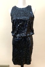 Lovely SeXy CACHET All Sequin One Piece Party Dress Stretch Tagged 10