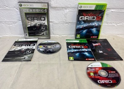 Xbox 360 Race Driver GRID, GRID 2 Codemasters Racing Bundle getestet PAL Sehr Gut