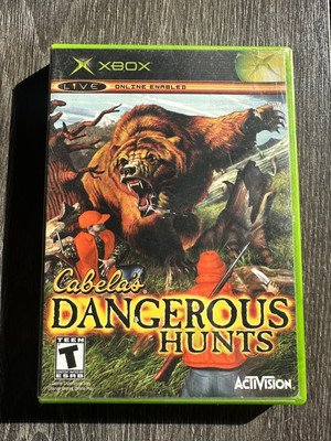 Cabela's Dangerous Hunts (Microsoft Xbox, 2003) Case Only