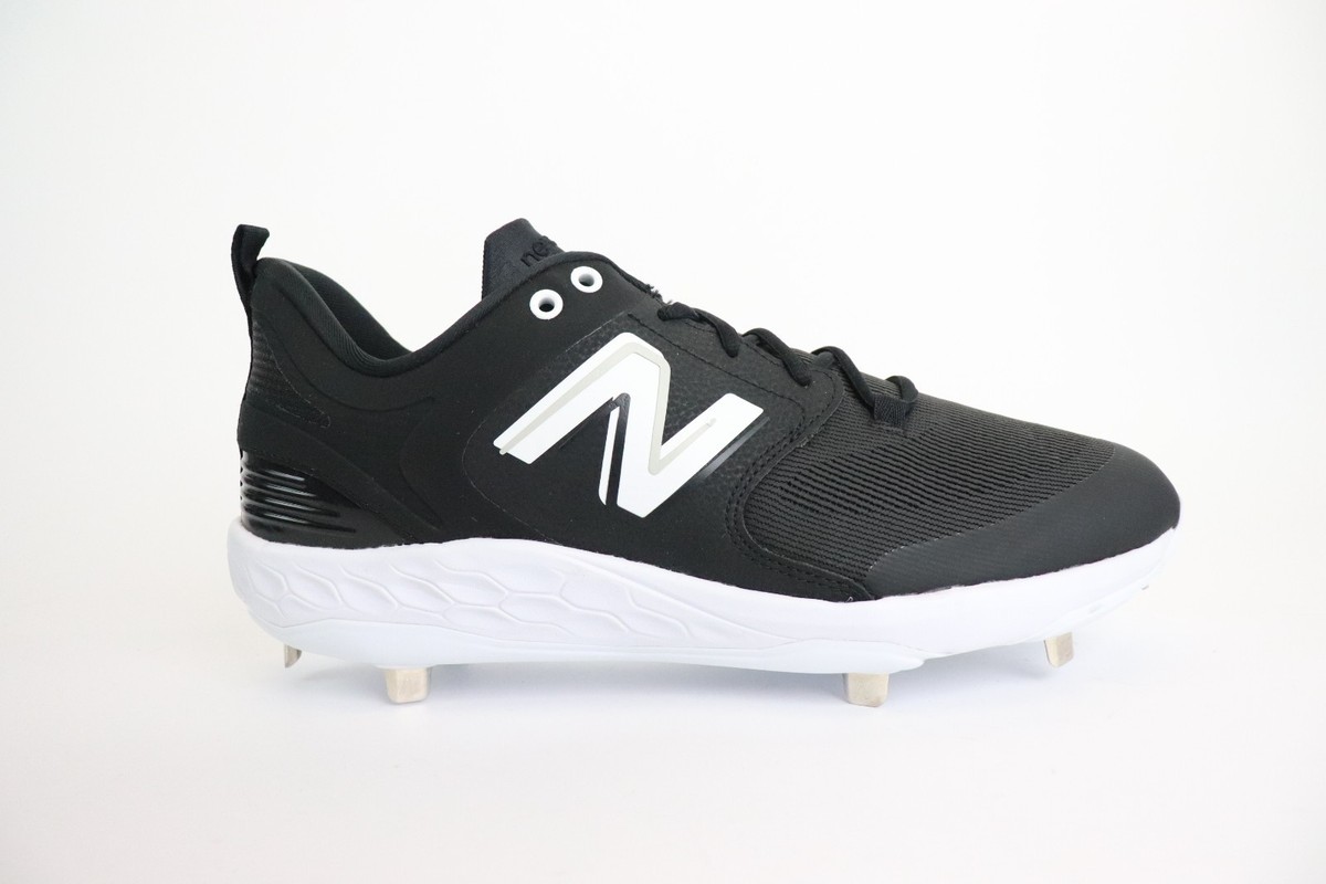 New Balance Fresh Foam 3000 v6 TPU Men\'s 14 Baseball Cleats Black White 0836 New Balance - Brandclub - New Balance Men main image 4