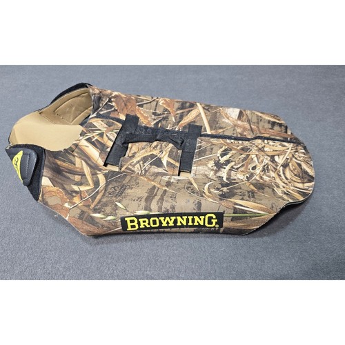BROWNING Sporting Dog Neoprene Chest Protector Vest LARGE L CAMO Hunting