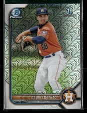 2022 Bowman #BCP-11 Dauri Lorenzo Chrome Prospects Mojo Refractors