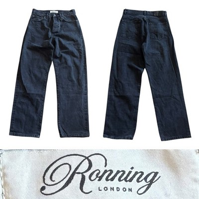 Ronning London Classic Jeans Men s Size 30L In Faded Black