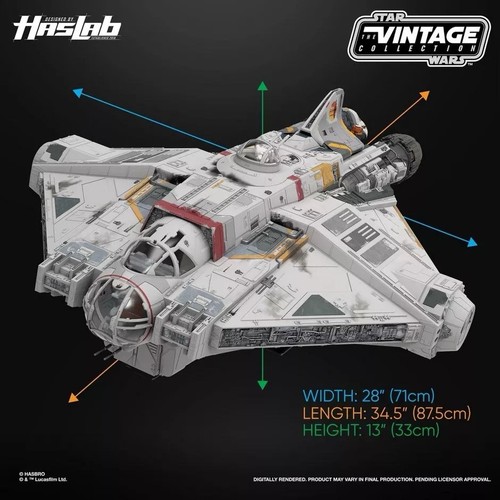 Star Wars The Vintage Collection Haslab THE GHOST + Figures BNIB Sealed - Picture 18 of 18