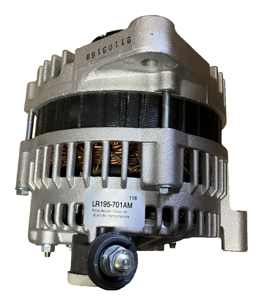Reman OEM Alternator LR195-701AM Fits Nissan Maxima V6 3.0L DOHC 1992-1994 95AMP - Image 4 of 4