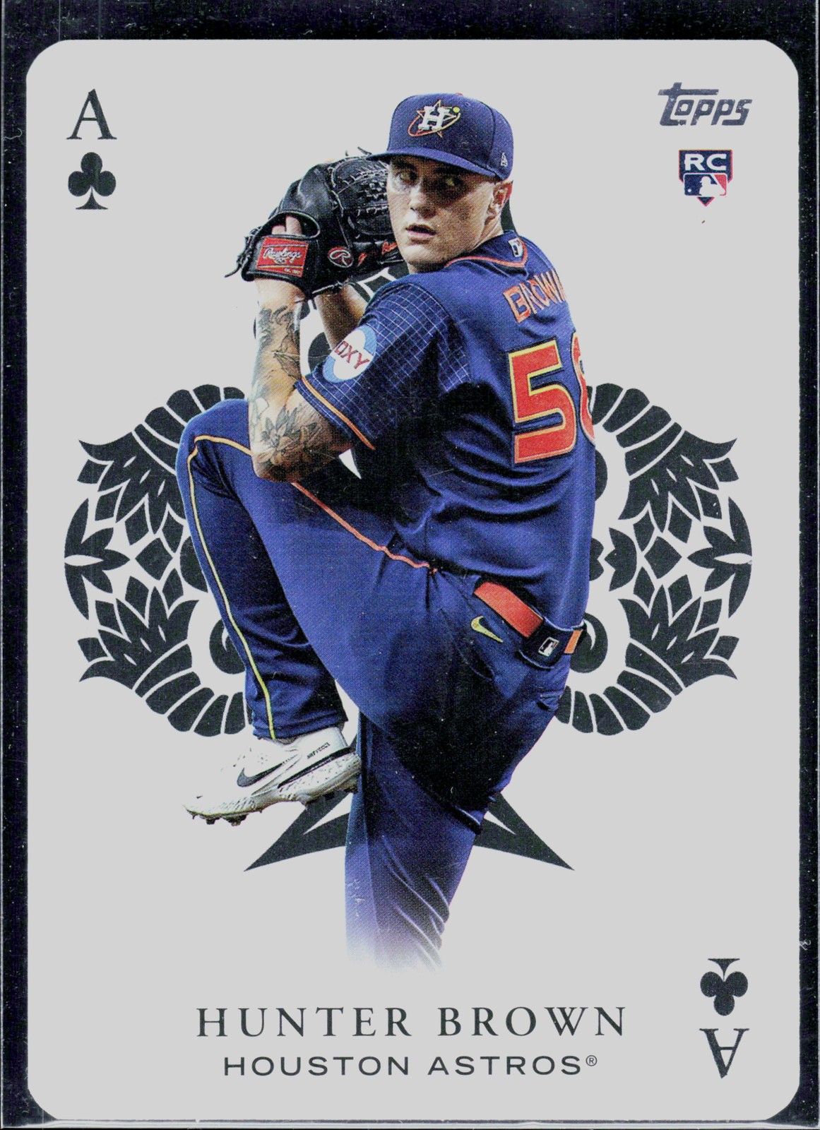2023 Topps Update #AA-56 Hunter Brown All Aces
