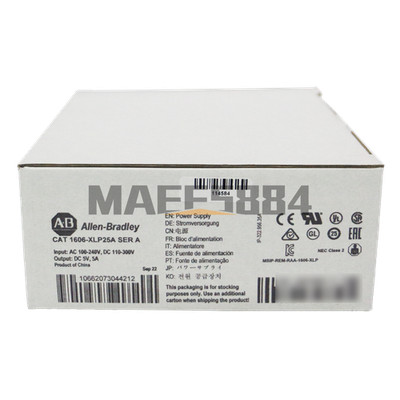 New Allen-Bradley 1606-XLP25A Power Supply,Compact Family,Global Input Voltage