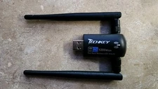 Techkey AC1200 USB Wireless Adapter. 1200Mbps WiFi, USB 3