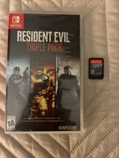 Resident Evil Triple Pack - Nintendo Switch - Includes RE5  RE6 CODES UNUSED  