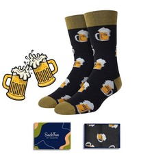 Beer Gifts for Men - Socks for Beer Lovers, Funny Drinking Gifts for Christmas