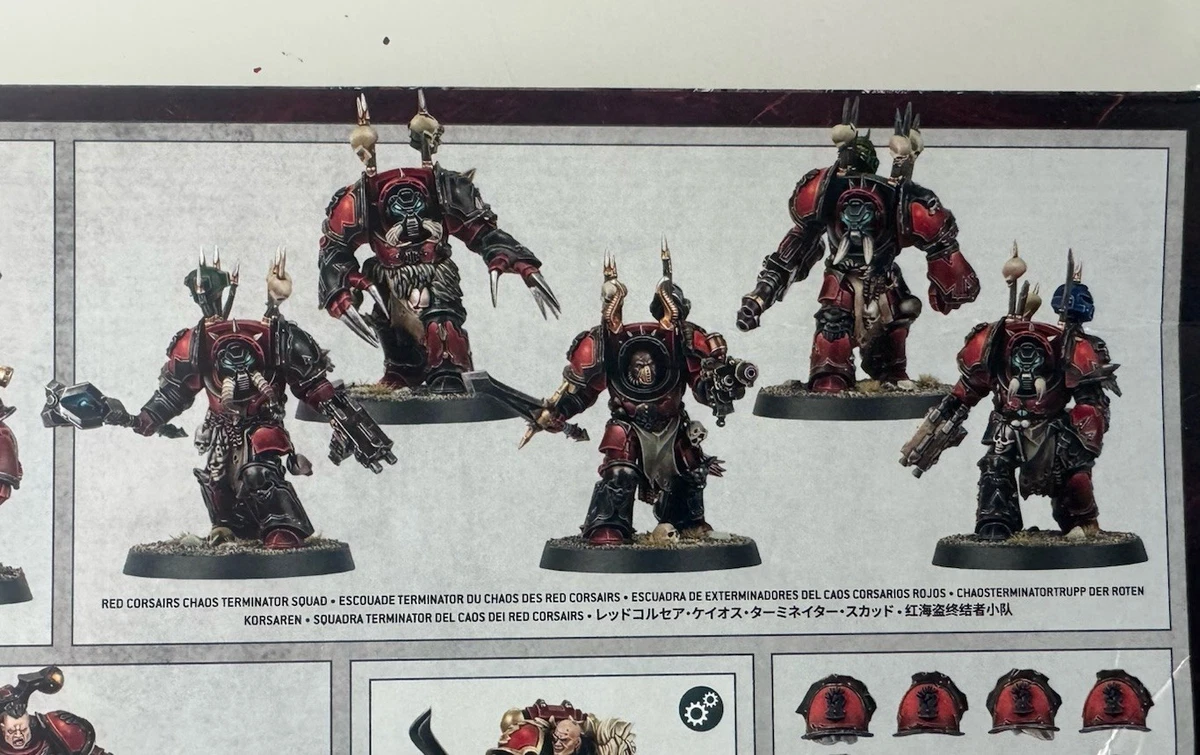Escouade Terminator Tartaros de Légion - Warhammer The Horus Heresy