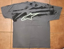 Vintage Alpinestars AOP Graphic Tshirt Racing 90s Y2K Moto - XL - MADE IN USA