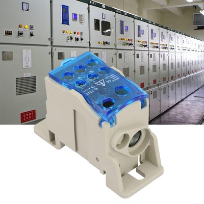 Din Rail Terminal Block Junction Box Universal Power Connector Electric Wire