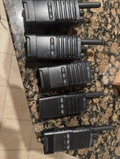 Cobra Portable/Handheld Two-Way Radios Walkie Talkies, Black Lot of 5