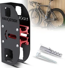 Hitch Wall Mount Bike Rack Receiver Adjustable 1.25" to 2" for Garage Trailer (O