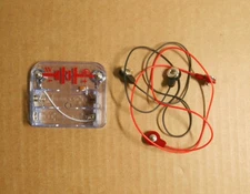 Elenco Snap Circuits B1 Battery Holder with Red & Black Wire Replacement Y12