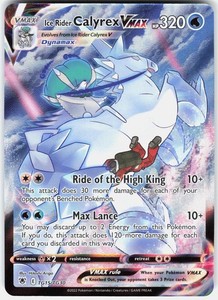 Ice Rider Calyrex VMAX TG15/TG30 Astral Radiance Trainer Gallery Holo