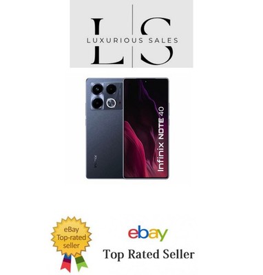 Infinix Smartphone Note 40 schwarz 8.256 GB