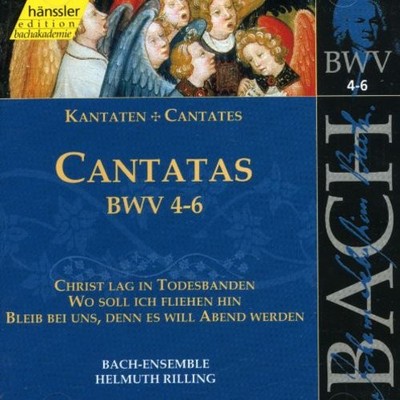 Helmuth Rilling - Sacred Cantatas BWV 4-6 [New CD]