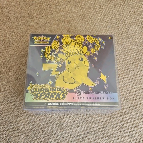 Pokemon TCG: Surging Sparks Pokemon Center ETB - Elite Trainer Box New & Sealed