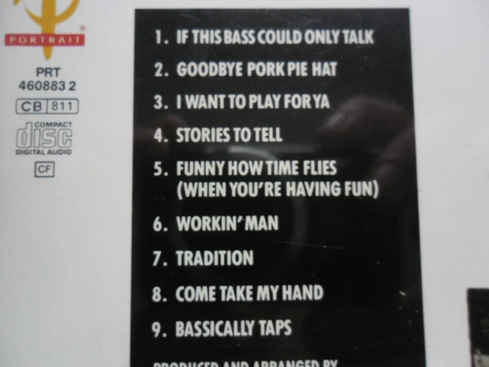 STANLEY CLARKE -- IF THIS BASS COULD ONLY TALK -- (CBS Records, 1988) -- CD - Bild 4 von 4