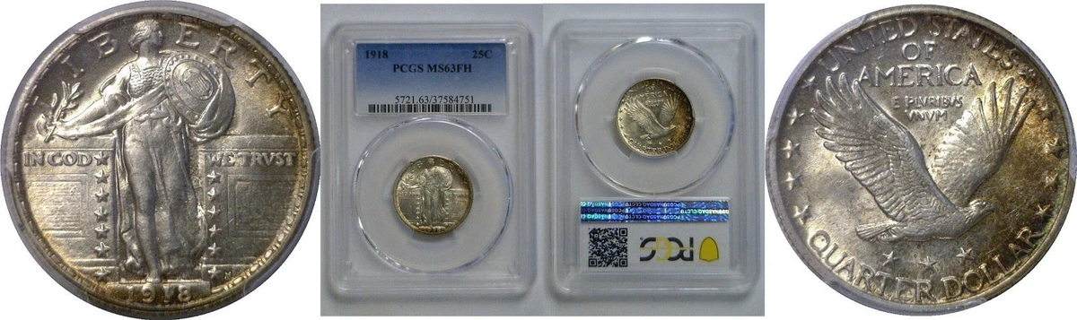 1918 Year Standing Liberty US Quarters (1916-1930) for sale | eBay