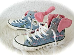 sneaker rosa schleife