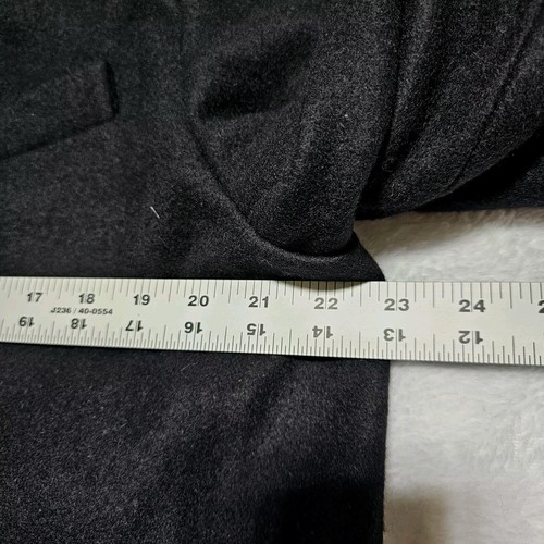 Dr. Martens Air Wair British Pea Top Coat Mens M 40 Overcoat Wool Jacket Formal - Picture 14 of 16
