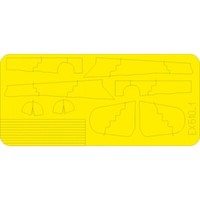 MW22 Eduard EX510 Bf 109G Camo Scheme - Erla 1/48 Mask For Eduard