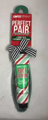 ONYX Professional - Smooth Feet Pedicure Set Foot File Hydrating lotion 1oz
