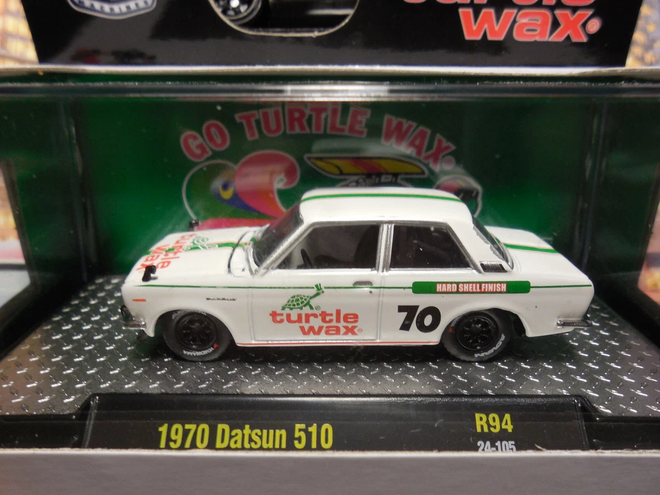 M2 Machines 1970 Datsun 510 Turtle Wax (R94) 2024 - Image 2 of 3