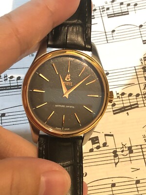 VINTAGE ERNEST BOREL MEN WATCH=RUNS