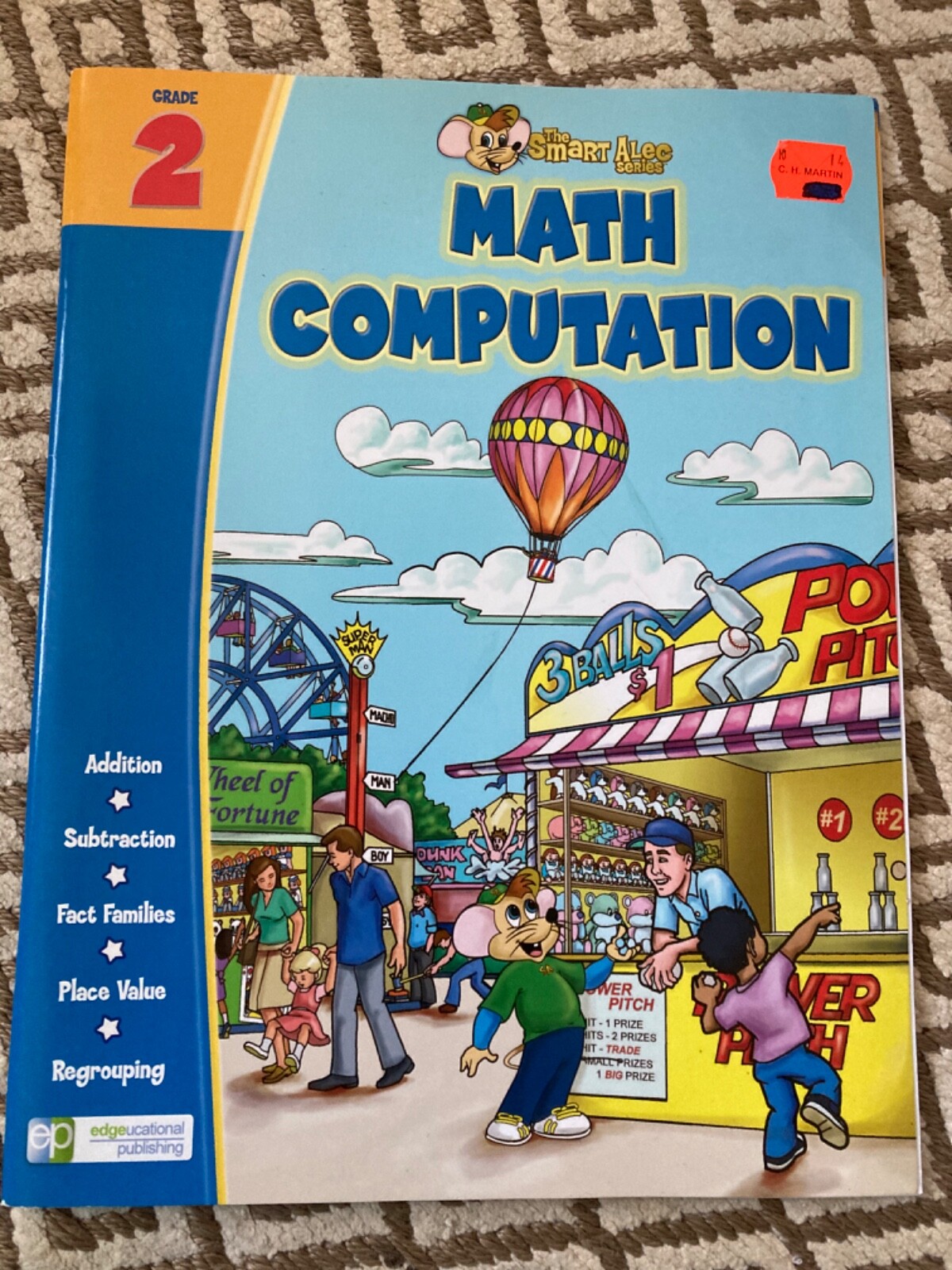 Alec Math Books Smart Alec Workbook Grade 2 Math Computation by Carly Mavorah (2007 ...