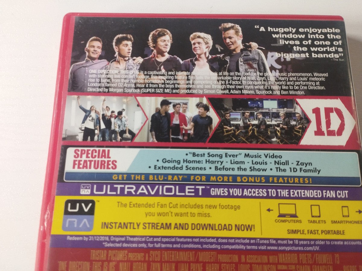 Dvd One Direction This Is Us Streaming 1D ONE DIRECTION THIS IS US